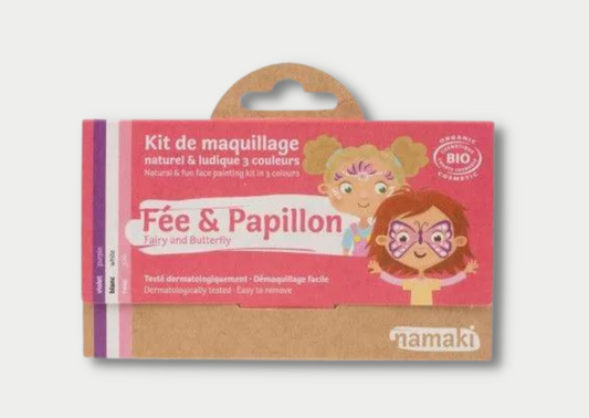 Kit de maquillage 3 couleurs - Fée et Papillon