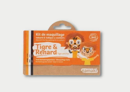 3 color makeup kit - Tiger and Fox