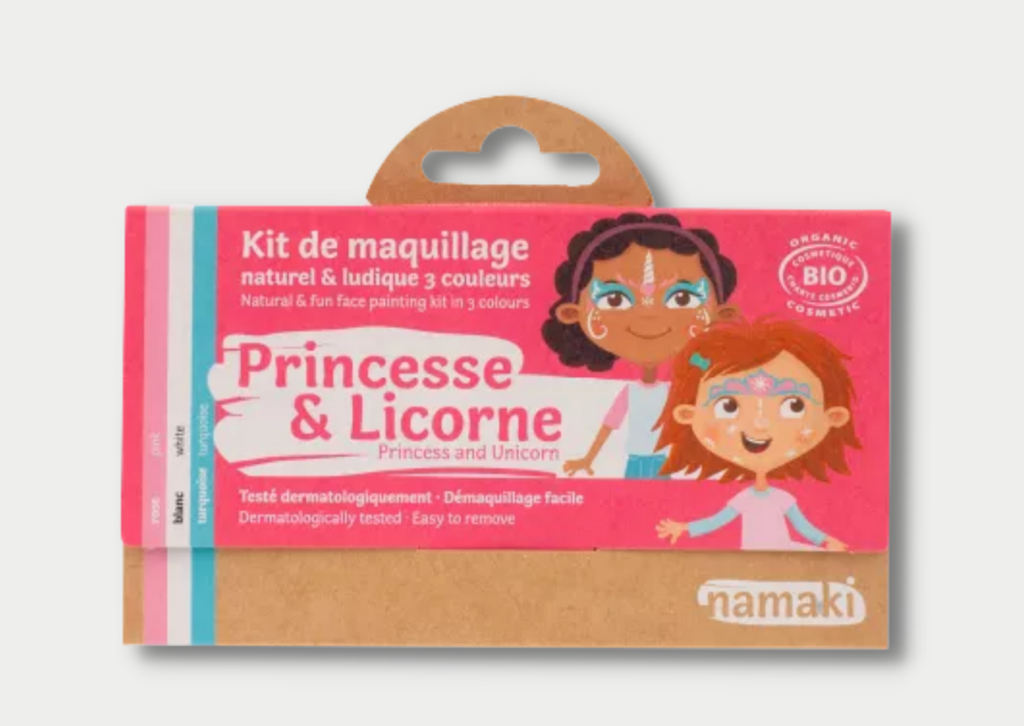 3 color makeup kit - Princess and Unicorn